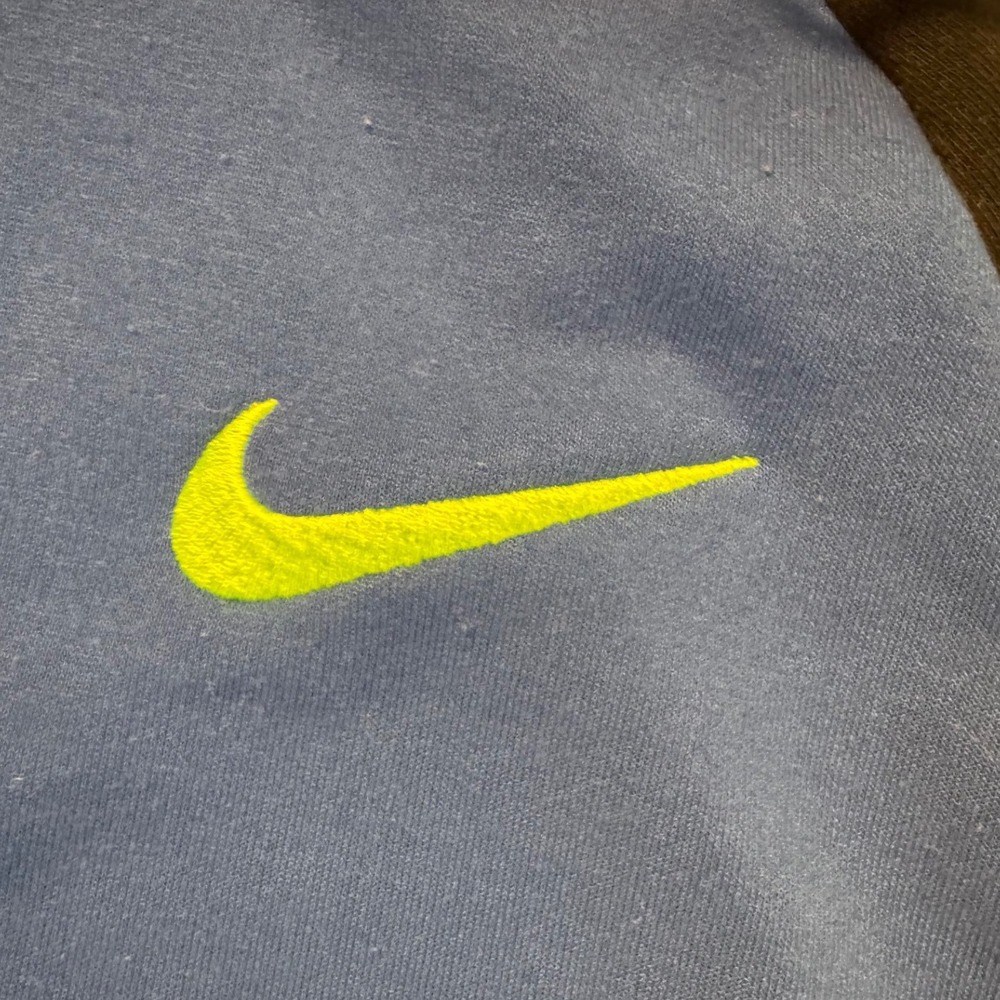 Nike Dri-FIT Colorblock Full Zip Hoodie Jacket Blue Red Black Men's L - Picture 5 of 10